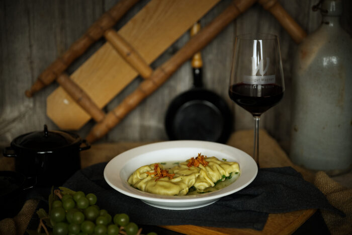 Maultaschen in der Brühe