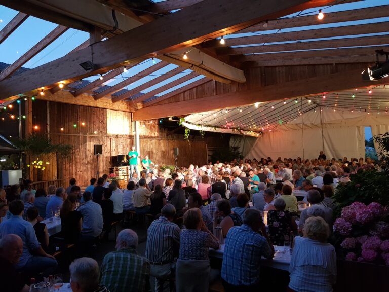 Veranstaltung im Innenhof